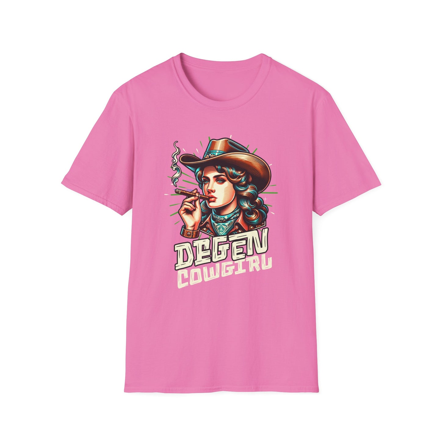 Degen Cowgirl T-Shirt – Unisex Western Rebel Graphic Tee