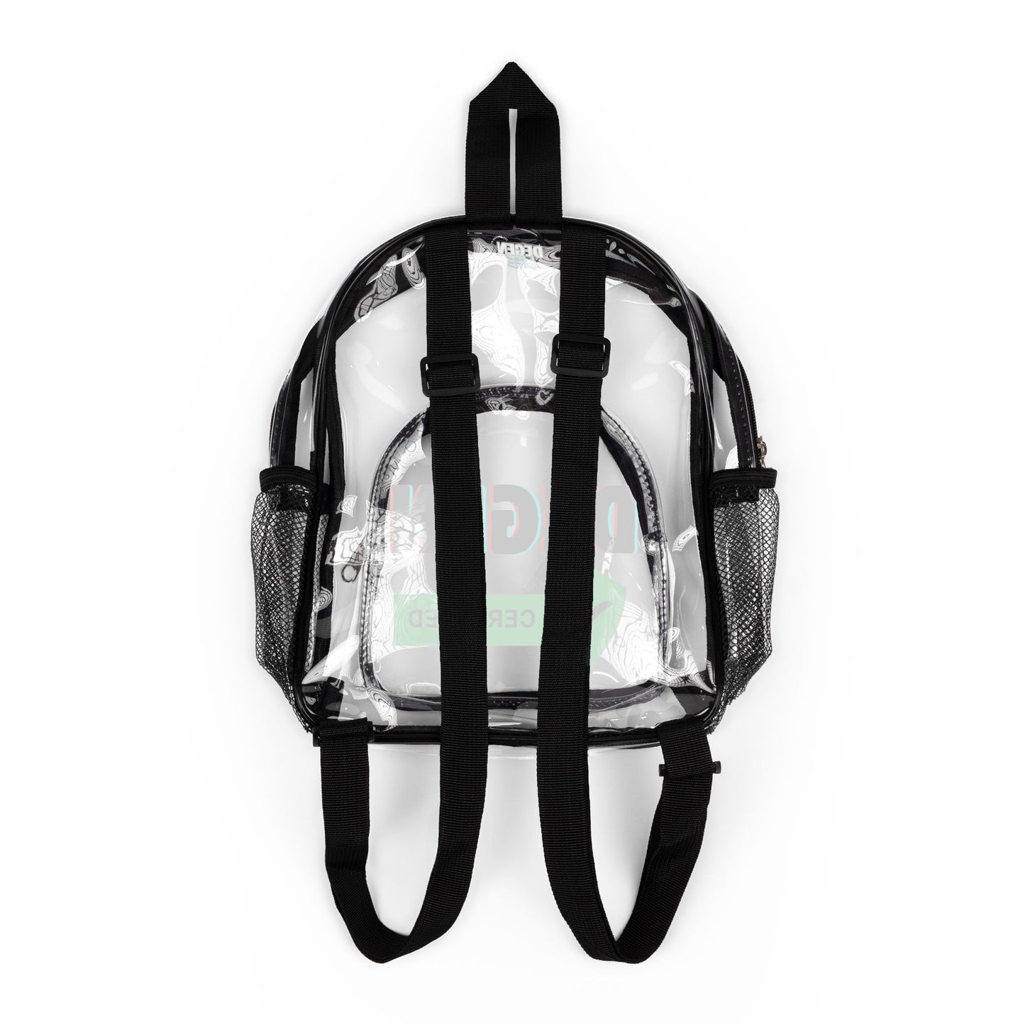 Certified Degen Clear Stadium Backpack Festival Ready