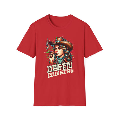 Degen Cowgirl T-Shirt – Unisex Western Rebel Graphic Tee