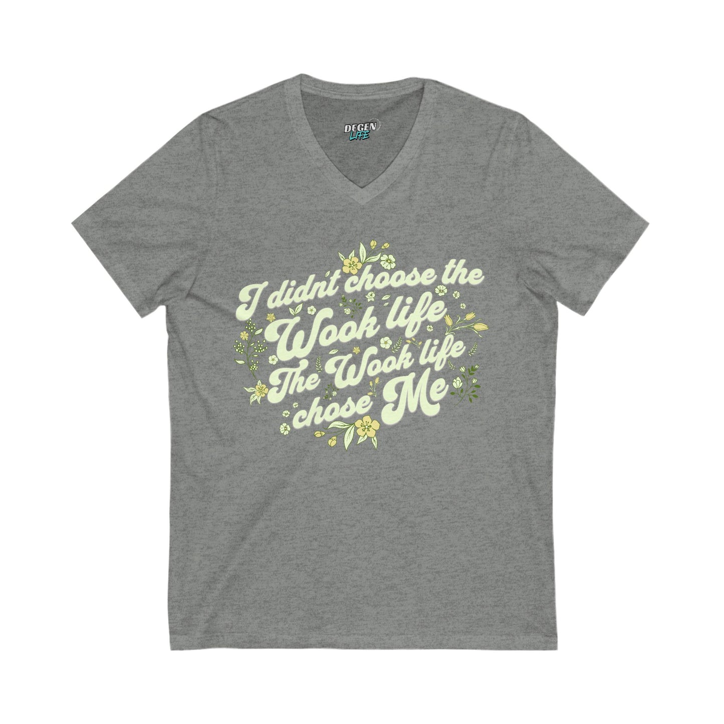Wook Life Chose Me Unisex V-Neck T-Shirt