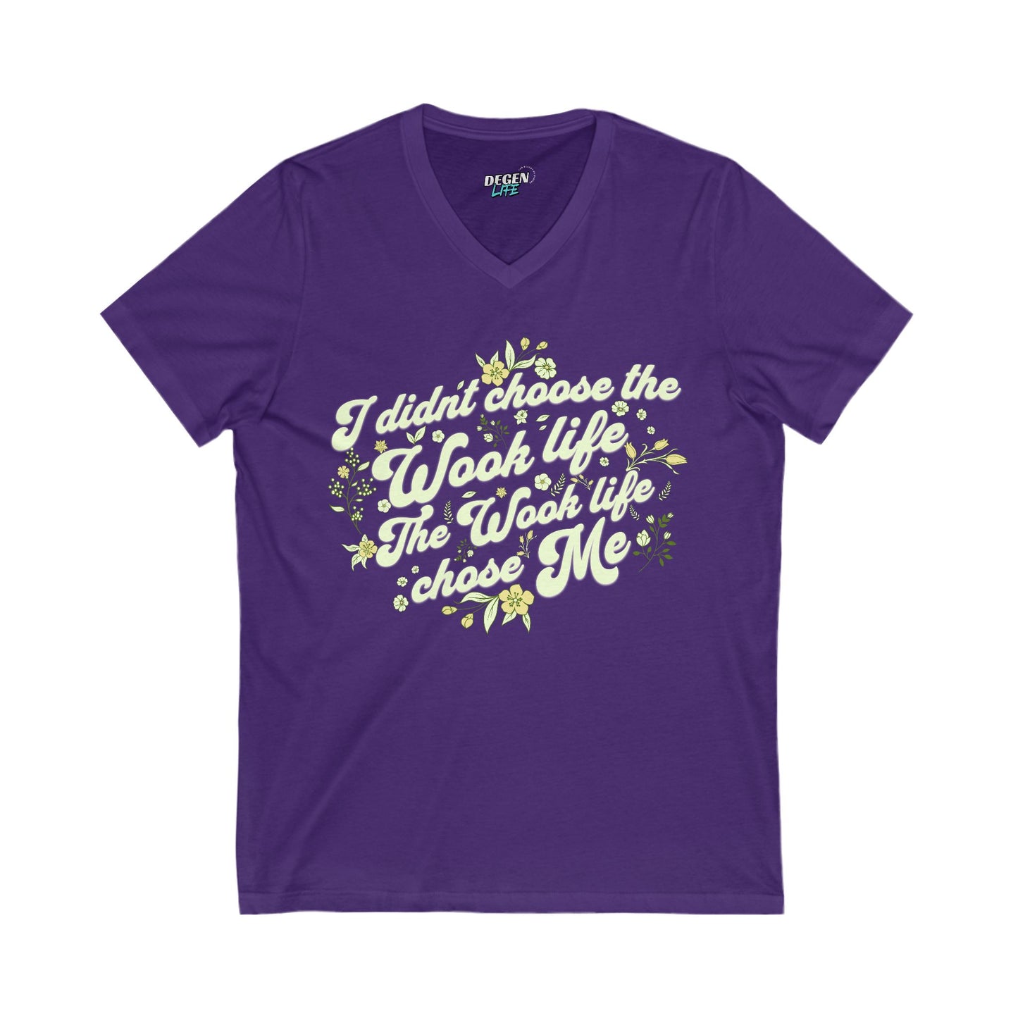 Wook Life Chose Me Unisex V-Neck T-Shirt