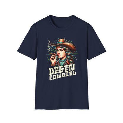 Degen Cowgirl T-Shirt – Unisex Western Rebel Graphic Tee