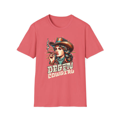 Degen Cowgirl T-Shirt – Unisex Western Rebel Graphic Tee