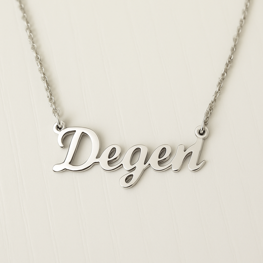 Degen Silver Necklace